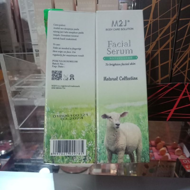 M2J facial serum ORI 100% BPOM