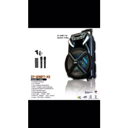 SPEAKER PORTABLE MEETING DAT -1210FTX2 BRUETTOTH USB ORIGINAL