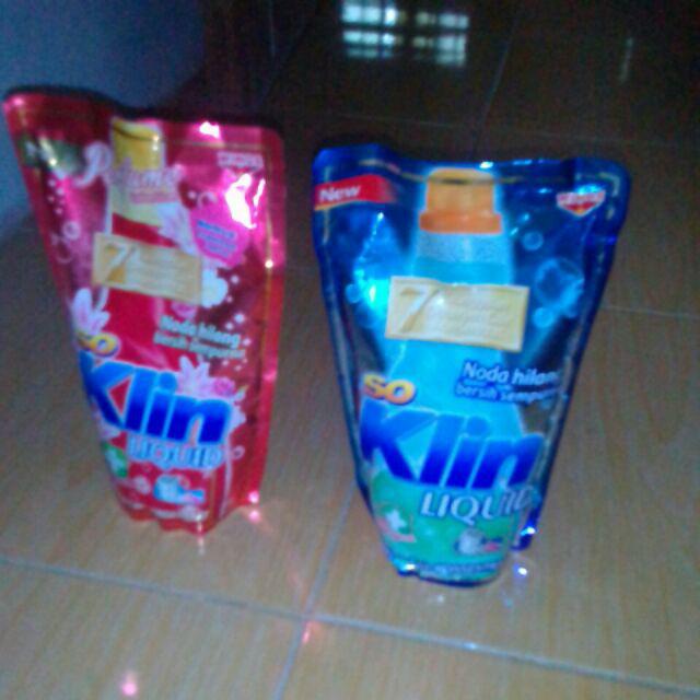 So Klin Liquid Merah,pink,ungu 800ml