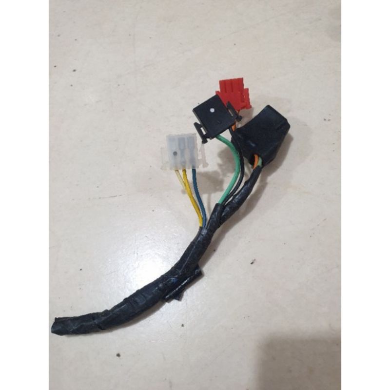 soket tombol starter lampu depan senja sen klakson dim dimmer hi low original kymco easy tren SR sev