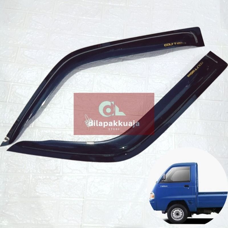 Side Visor Colt T120 SS Talang Air Colt T120SS Pick Up Talang Air Pintu Mobil