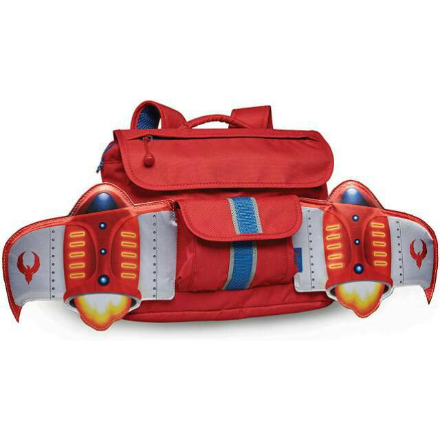 Bixbee firebird fire bird flyer backpack tas sekolah serbaguna ransel anak