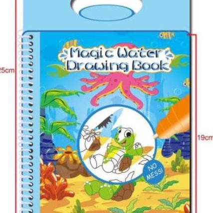 

Magic Drawing Book (Menggunakan Air) Bisa Di Ulang-ulang