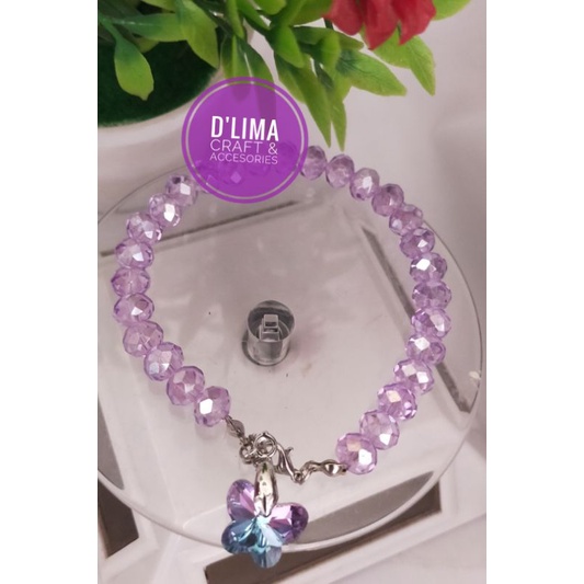 [ GELANG KRYSTAL D'LIMA ] Gelang Krystal Swarovski | Gelang Kristal Swarovski