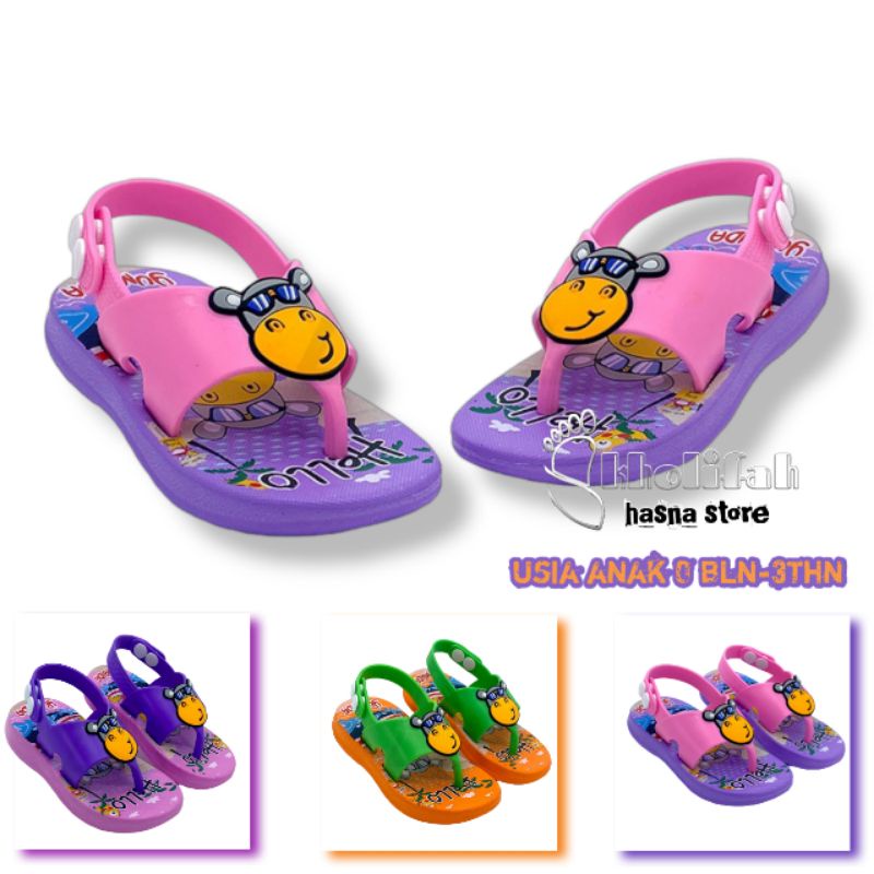 sandal anak Unisex 0bln-3thn karakter lucu sapi imut yumeida A21041xs