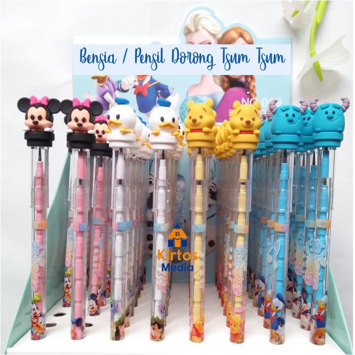 

Bensia / Pensil Dorong Karakter Tsumtsum