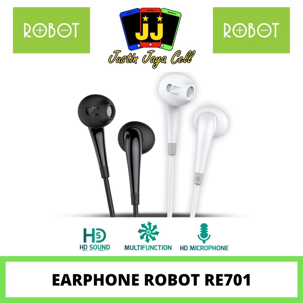 HEADSET ROBOT RE701 IN EAR WIRED HEADSET