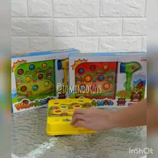 Tomindo Whack A Mole - mainan pukul pukulan tikus tanah