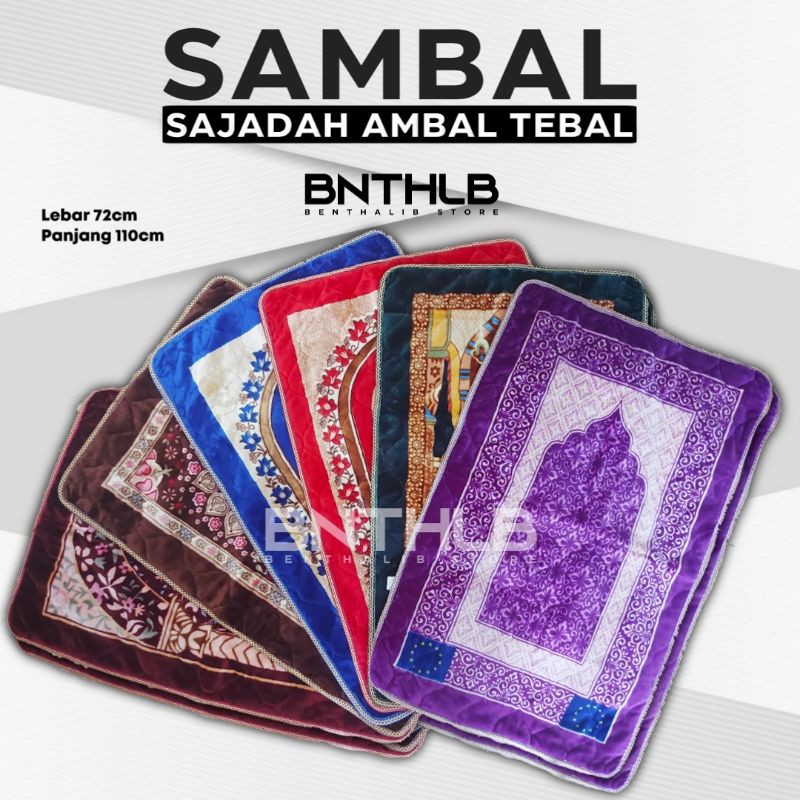 Sajadah Besar Tebal Empuk Untuk Imam Sambal Ambal Sholat