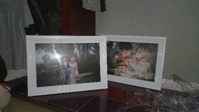 Frame Bingkai Pigura Foto 16rs 40x60 Cm Box Mathe 5cm 2230