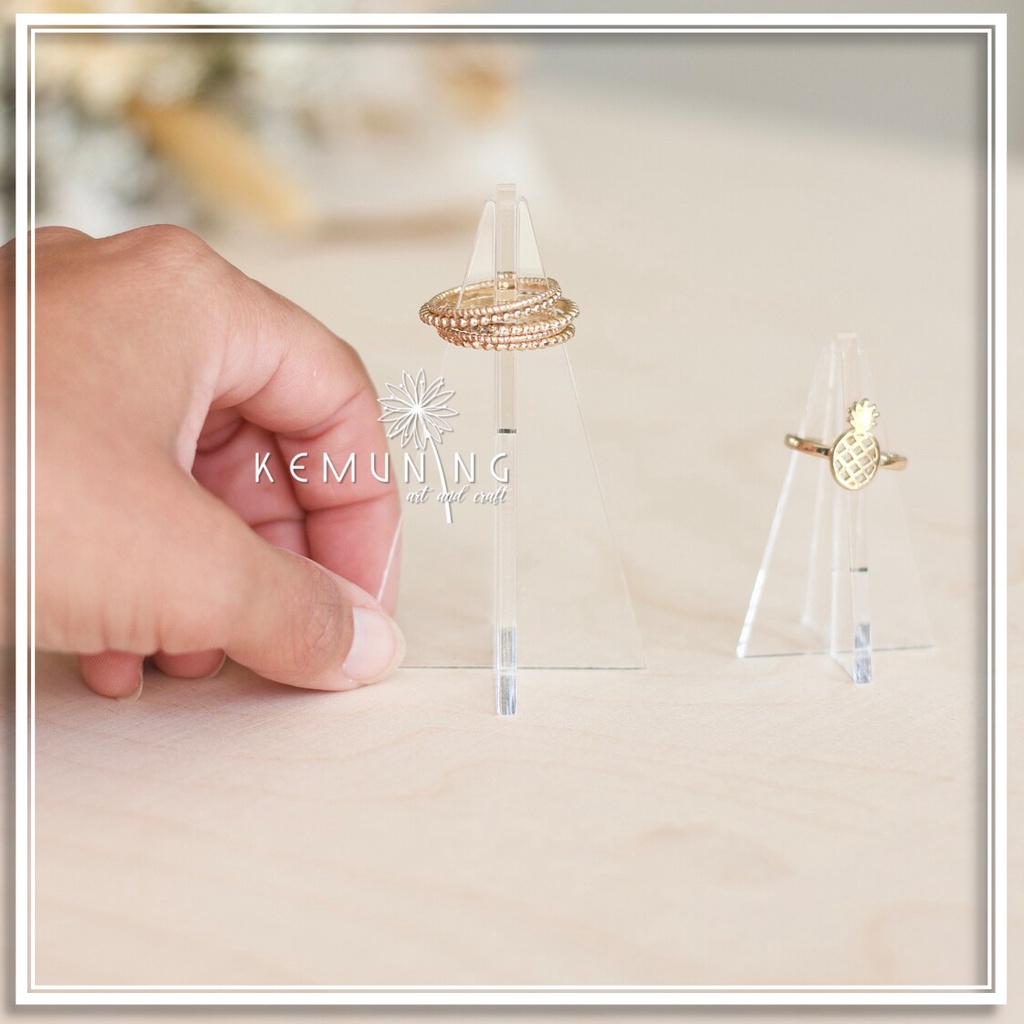 RING DISPLAY CONE / DISPLAY CINCIN / TEMPAT CINCIN