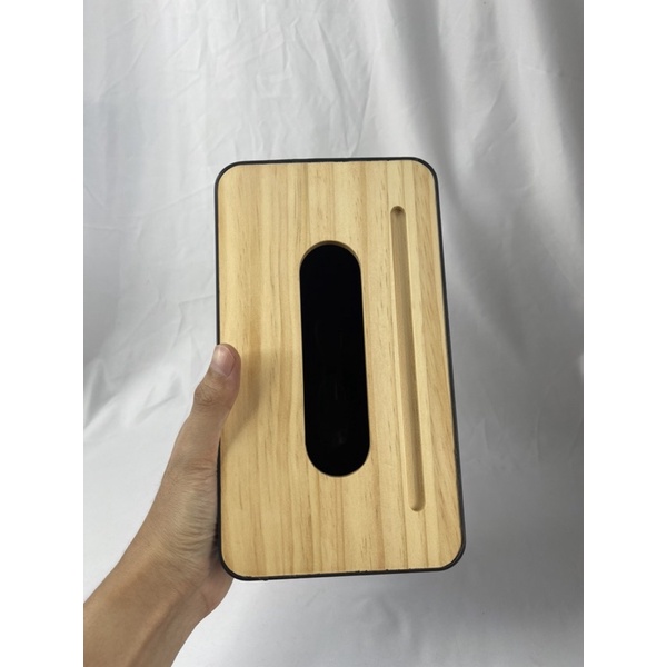 [OBRAL RIJEK] Kotak Tisu Kayu Solid Wooden Tissue Box - ZJ007