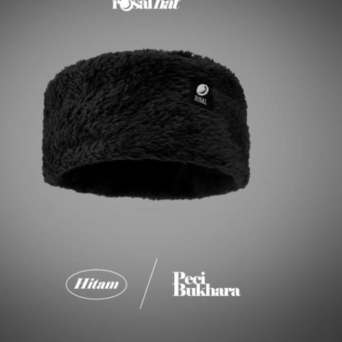 Peci Songkok Bulu Rusia | Peci Bukhari Bulu | Peci Bukhara | Kopiah Rusia | Peci Rusia