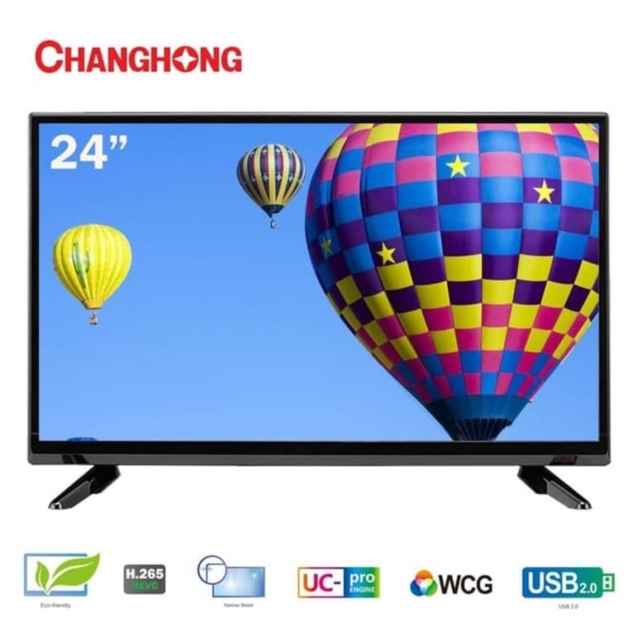 Changhong LED TV 24" Inch L24G3 Garansi Changhong Resmi