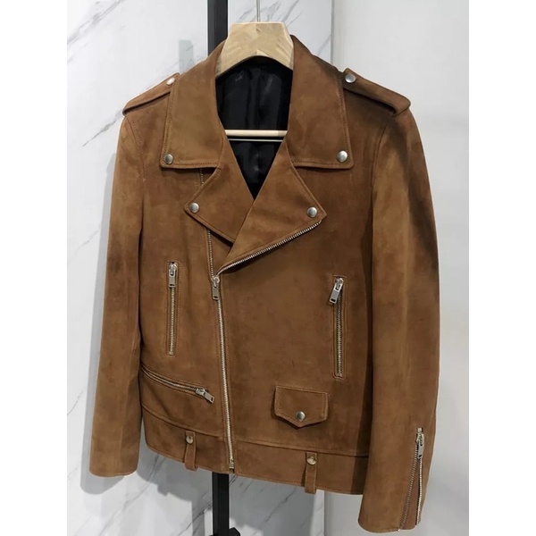 Jaket Wanita Suede Crop Jaket Wanita Import premium Bahan Suede Terbaru