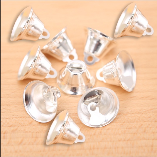 10pcs Liontin Lonceng Natal Ukuran 2cm Untuk Dekorasi Pesta Pernikahan
