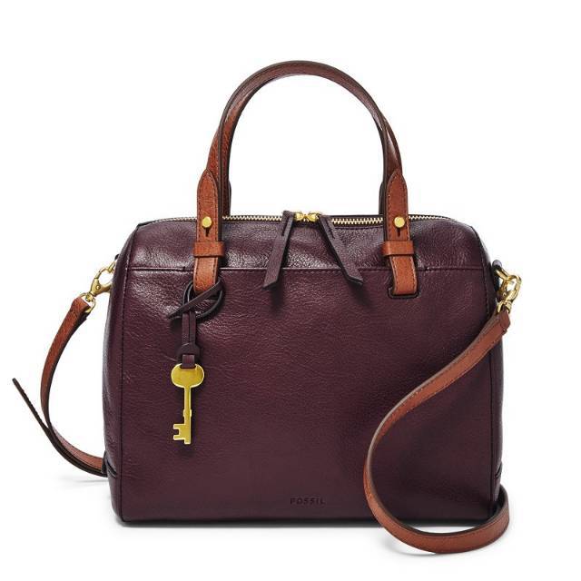TAS FOSSIL RACHEL SATCHEL FIG VINTAGE ORIGINAL