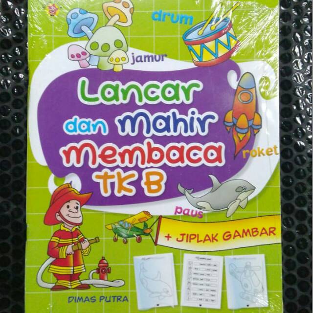 Buku Anak Lancar dan Mahir Membaca TK B