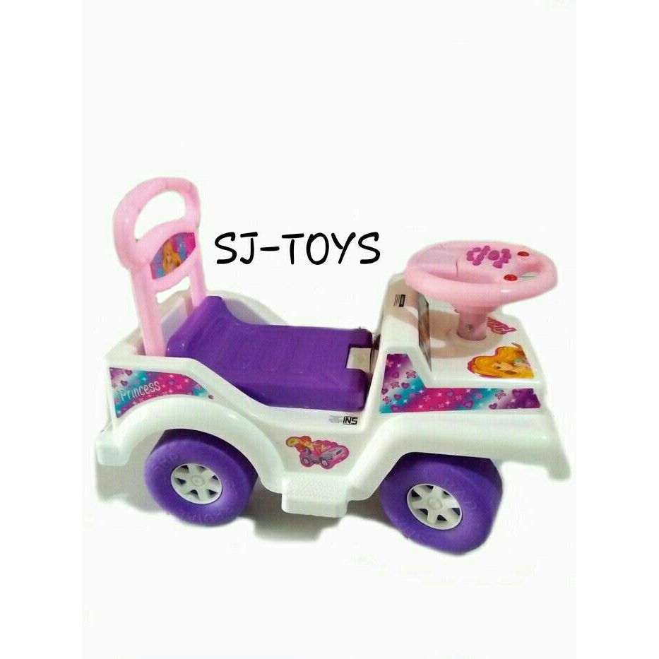 BJ 597 BJ597 mainan anak mobil dorong mobil princess