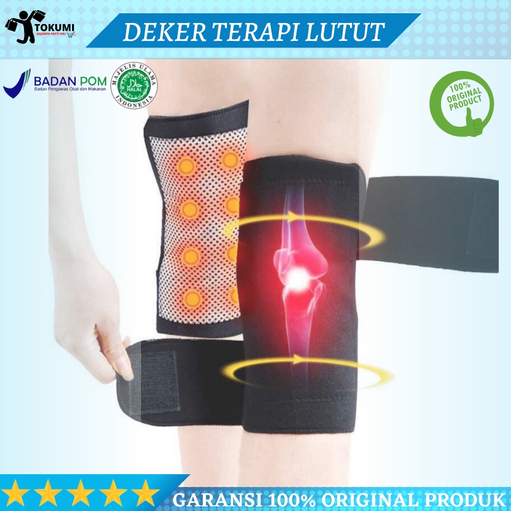 Deker Decker Sabuk Magnetik Alat Terapi Kesehatan Lutut Kaki Sakit Linu Ampuh terpercaya