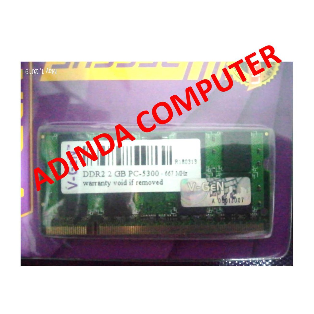 Memory RAM Laptop SODIMM DDR2 2GB