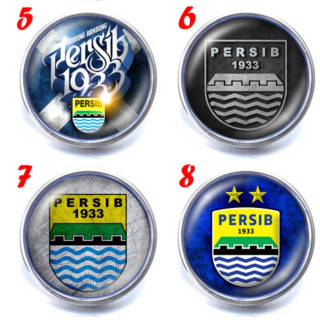 Gelang Custom Suporter Persib Bandung Viking Elegan Kulit Kepang Multilayer