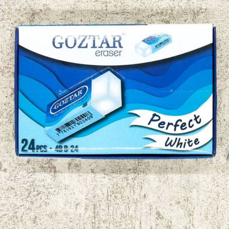 

[1 pak] penghapus GOZTAR white putih isi 24 pcs