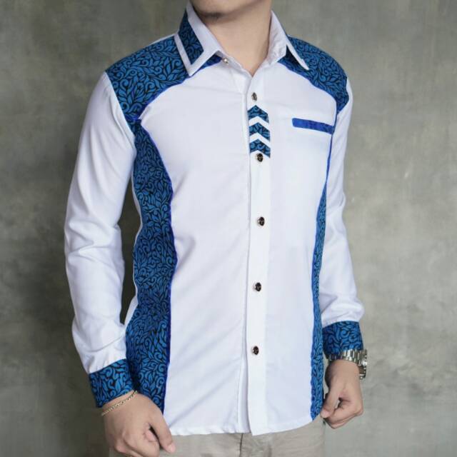 Batik Kertabumi Jogjakarta Kode : White Levito