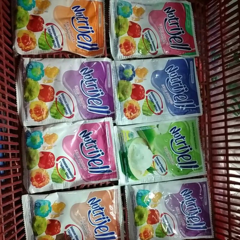 

Nutrijell bermacam rasa