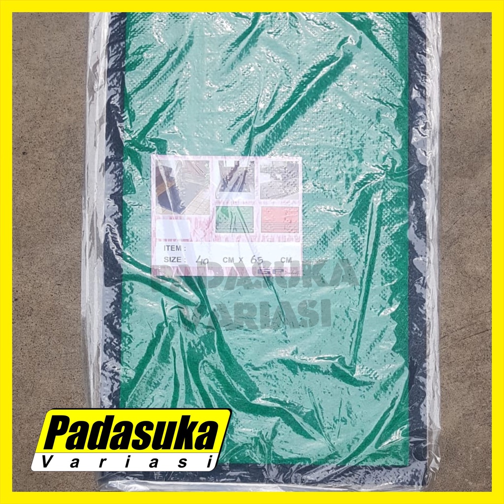 Karpet Keset Lantai BLUDRU Murah Lis Karet Keset Indoor Outdoor HIJAU