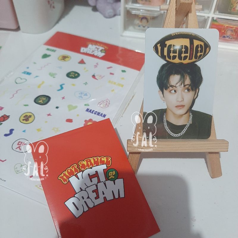 [READY] PC DECO STICKER SET MARK LEE KONSEP MD HOT SAUCE NCT DREAM
