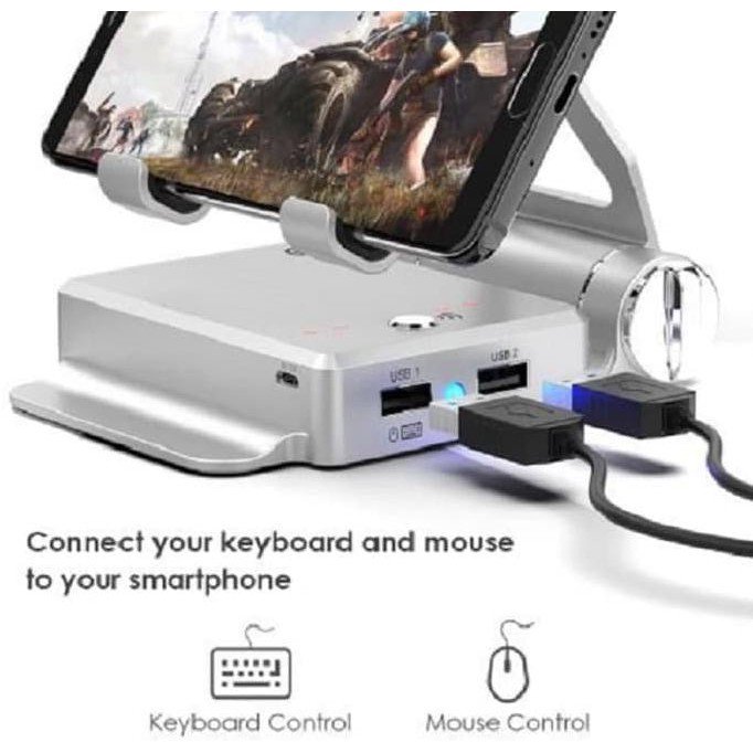 (Murah Banget) Gamesir X1 Battledock Converter Keyboard And Mouse Adapter Fps Pubg