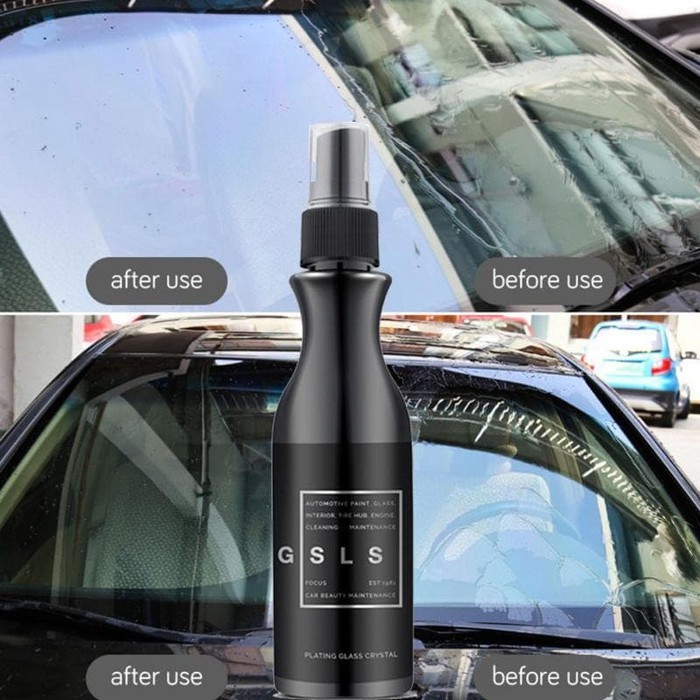 GSLS Premium Glass Nano Coating Crystal | Efek Daun Talas Kaca Mobil