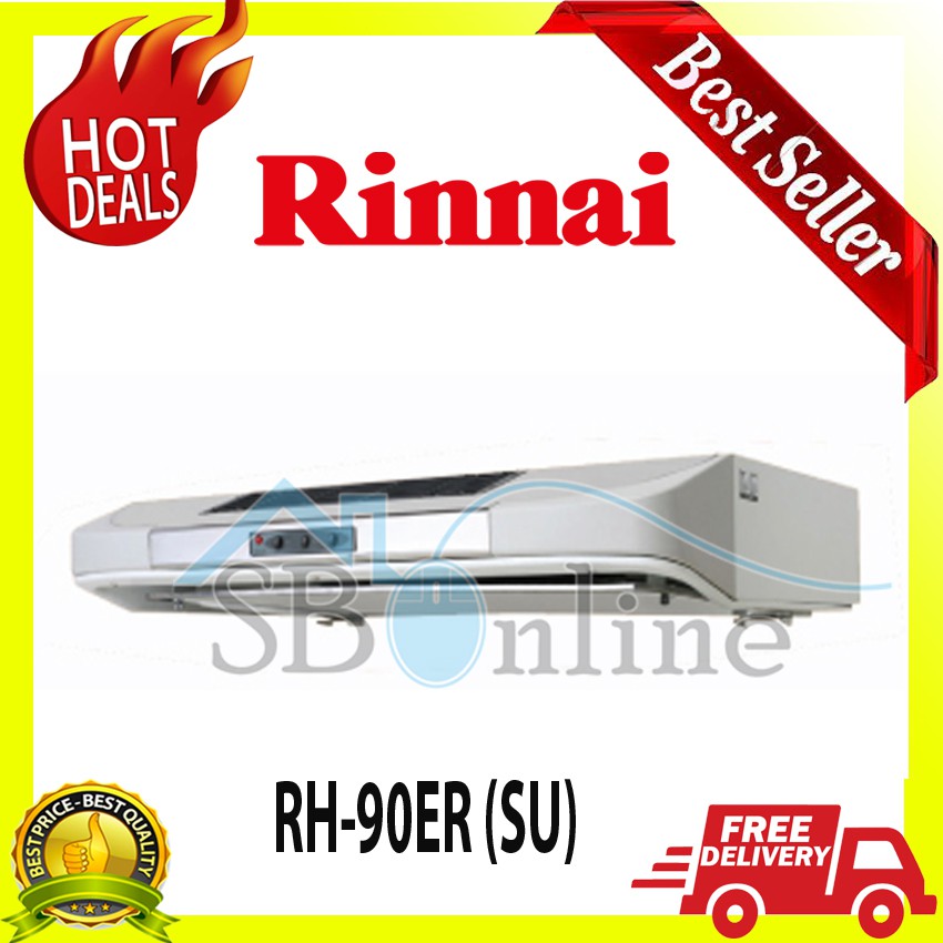Cooker Hood Rinnai penghisap asap RH 90 ER (SU)