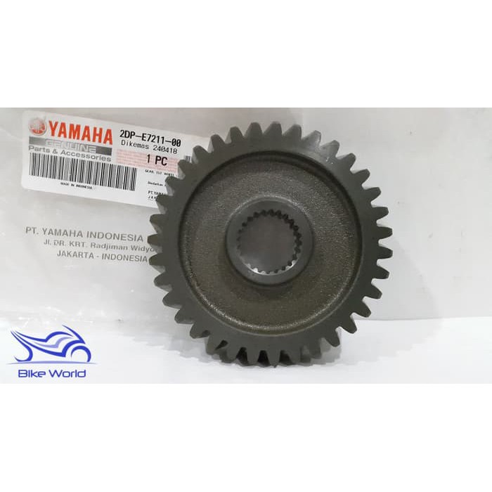 Gear Rasio Belakang Nmax 2DP-E7211-00 Yamaha Genuine Parts Ori Original Orisinil
