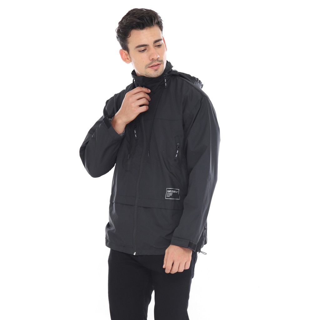 Kent Jaket Outdoor Parka Cougle Original Hitam