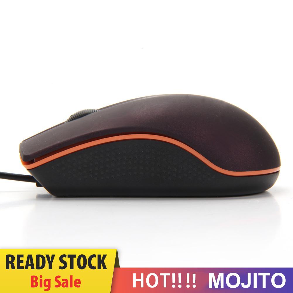 MOJITO USB 3D Wired Optical Mini Mouse Mice For PC Laptop Computers