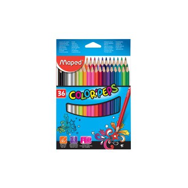 

Maped 36 Color'Peps cardboard box
