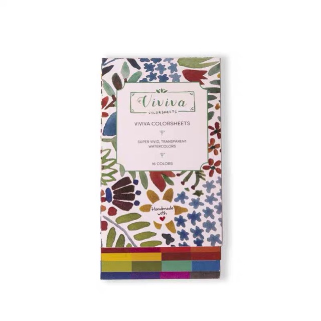 

Viviva Watercolor Sheets 16 Colors