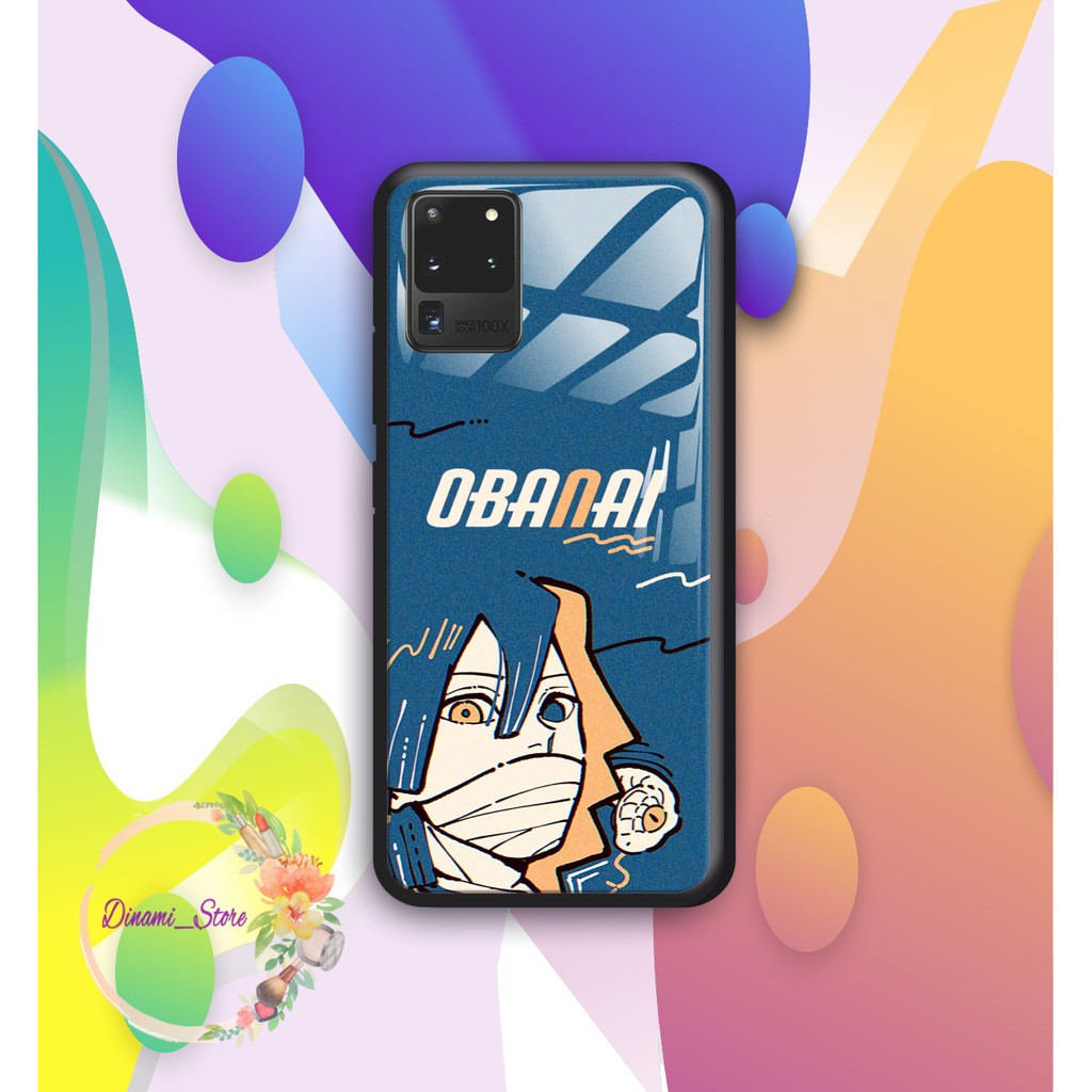 Back case glass ANIME ART Oppo A3s A1k A5 A9 2020 A7 F9 A5s A31 A52 a53 A92 A37 A57 A59 A71 DST1410