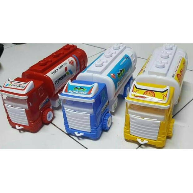 ST2019 Mainan Truk Tangki Scania Kemasan kantong 2019