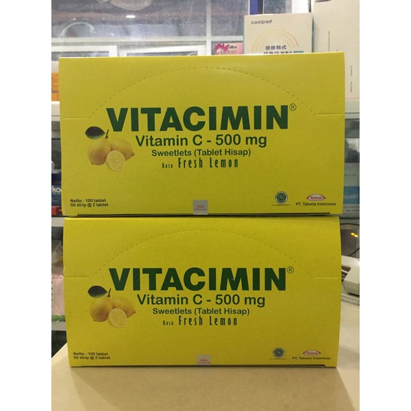 VITACIMIN LEMON 500 MG TABLET