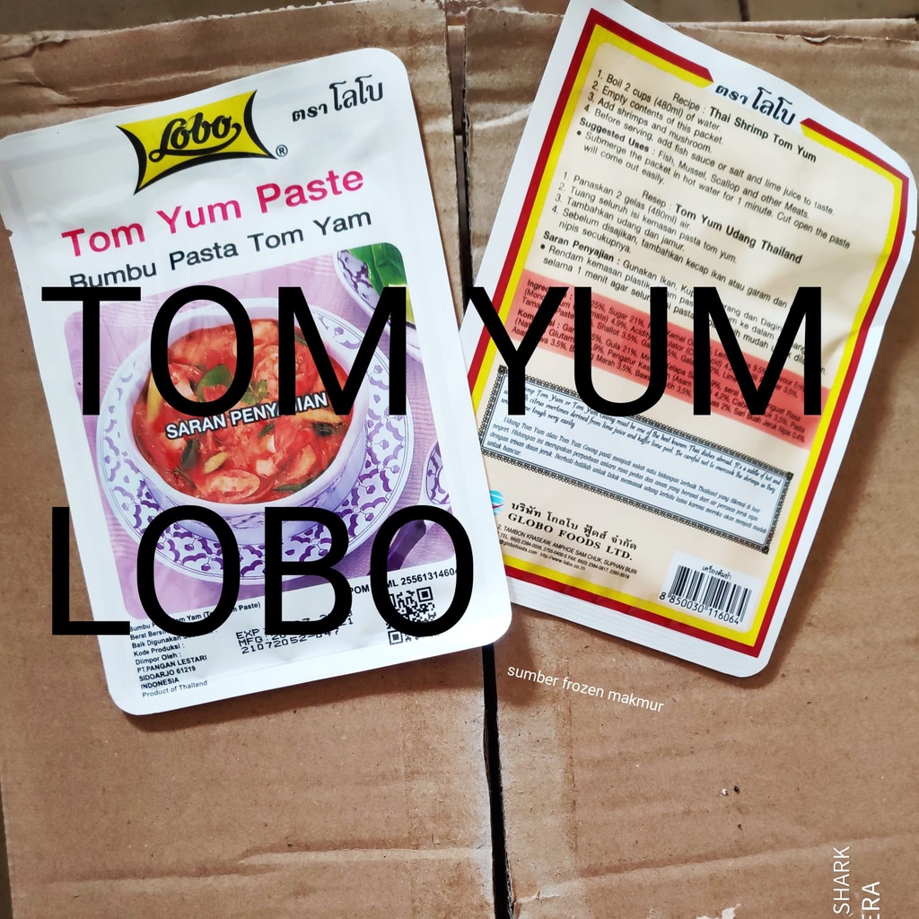 

bumbu tomyum lobow 10 gram sumber frozen makmur