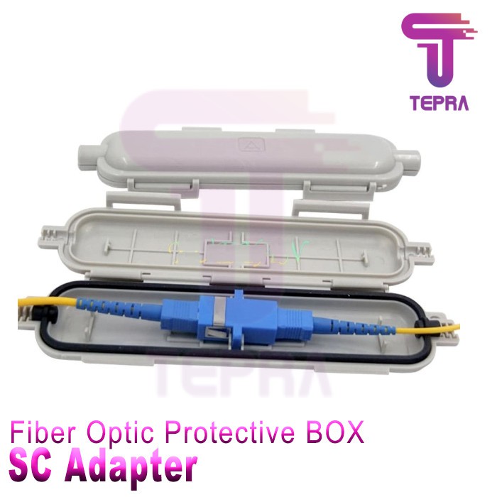 Fiber Optic Protection BOX SC Adapter |FTTH Waterproof Join BOX