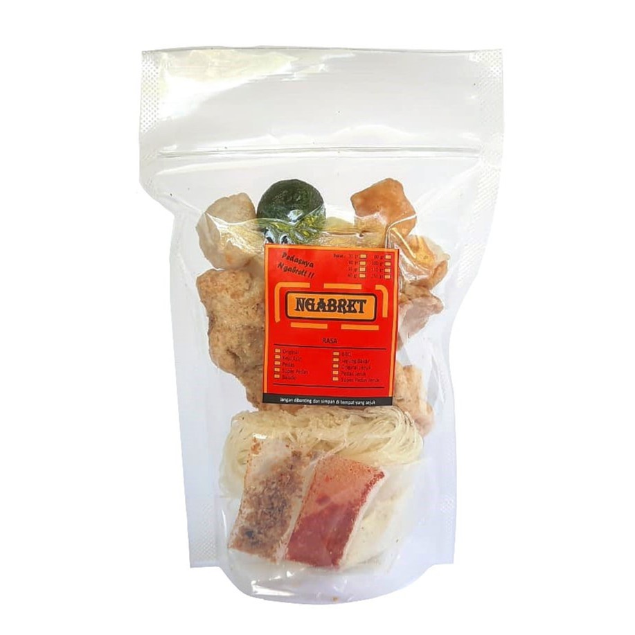 

MAKANAN SIAP SAJI, MAKANAN RINGAN, CAMILAN CUANKI PEDAS NGABRET / CUANKI INSTAN