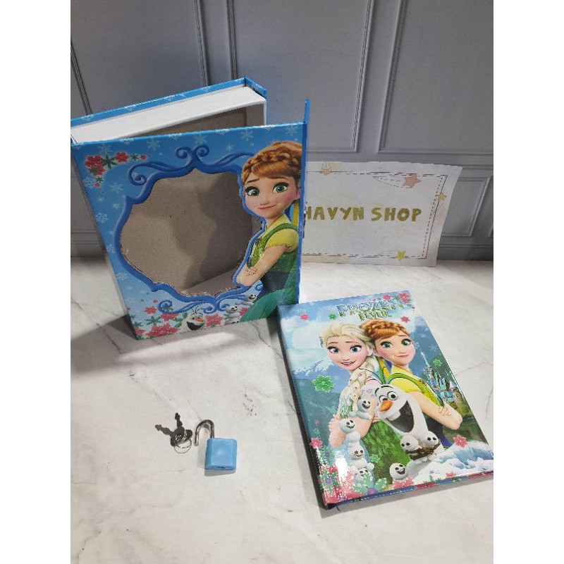 

diary ada GEMBOK/diary anak/buku harian/buku catatan