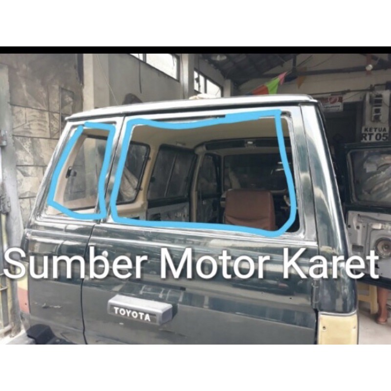 Karet Kaca Belakang Kijang Grand