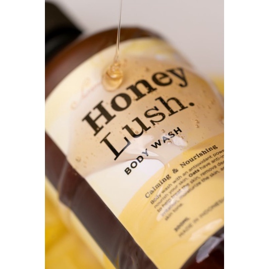 Summerscent Honey Lush Body Wash Sabun Mandi Cair Merawat Kulit Melembutkan Melembabkan dan Mencerahkan Summerspring