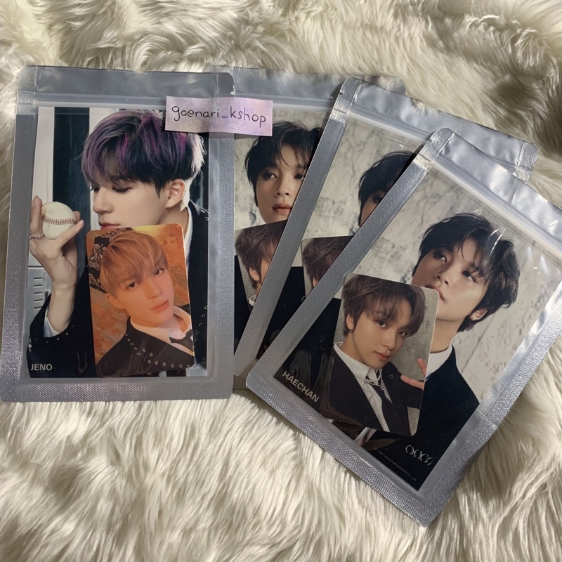 READY STOCK 4 x 6 PHOTO CARD SET JENO HAECHAN LET’S PLAY BALL UNIVERSE