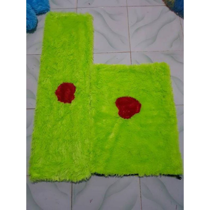 SARUNG BANTAL +  GULING SET BULU RASFUR